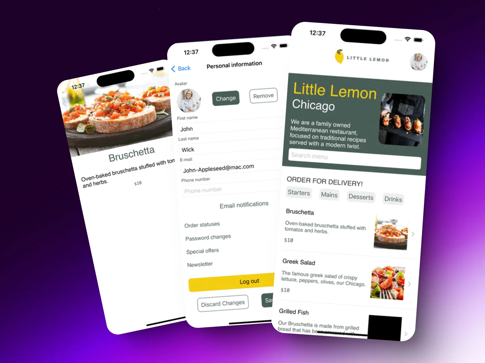 Little Lemon - your favorite meal at a click away